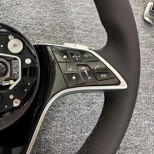 Volant en cuir pour <span class=keywords><strong>Mercedes</strong></span> Benz AMG GT GT C190 W205 C205 W166 X167 W177 W290 W217 W222 S63 G63 GT63 GTS GTR - Product Image 3