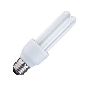 Bombilla CFL Blanca de Ahorro de Energía en Forma de U de 2U y 15W, Material de Vidrio con Temperatura de Color de 2700K/4100K/6500K, Garantía de 1 Año - Product Image 2