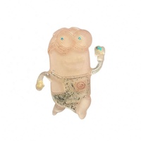 Yinhengya — moule à chocolat en silicone, avec forme de minions sautants Moules à dentelle à sucre en silicone, moule à sucre en silicone 3D, décoration de gâteau