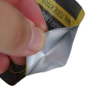 Sac de gel énergétique nutritionnel imprimé sur mesure pochette paquet de gel énergétique liquide en feuille d'aluminium sacs en mylar découpé à l'emporte-pièce