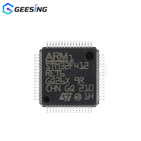 Microcontrolador Geesing Original Dynamic Efficiency Arm Cortex-M4 de 100MHz, 512KB de Memoria Flash, 256KB de RAM, LQFP-64, QSPI, LCD, DFSDM, STM32F412RET6