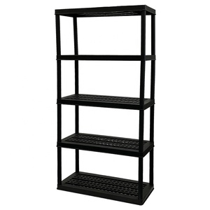 Scaffale di Stoccaggio in Plastica a 5 Ripiani, Capacità 750 lbs, Resistente e Leggero, per Garage, Magazzino e Casa - Product Image 6