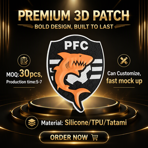 Patch in Silicone TPU 3D Personalizzate <span class=keywords><strong>con</strong></span> Ricamo e <span class=keywords><strong>Perline</strong></span> per Abbigliamento, Cappelli, Maglie, T-Shirt e Calzini - Product Image 1