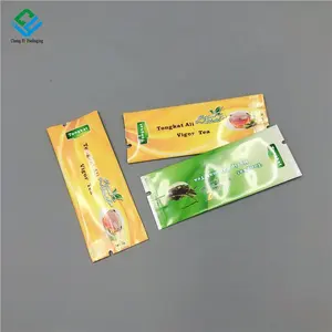 Custom Stick Pouch Aluminiumfolie Poeder Kleine Heat Seal Zakje 5G 10G 12G Natuurlijke Honing Sachet Verpakking Zak