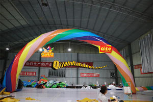 Arco de letras inflable de dibujos animados personalizados para eventos de estreno de películas y publicidad perfecto para fiestas - Product Image 6