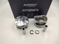 Pistons AUFERAY Direct Factory N52B30AF 85mm 11257536373 11257558528 0.00/0.25/0.50 pour BMW 525i 530i X5 Pièces de révision moteur