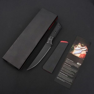 Couteau à steak MT de haute qualité en alliage de titane TC4 + manche en fibre de carbone, couteau de camping en acier M390, couteau de poche personnalisable OEM - Product Image 5