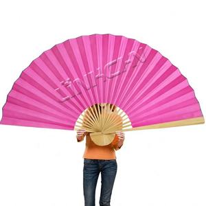 Custom <b>Large</b> Bamboo Folding Wall Hanging Hand <b>Fan</b> - Product Image 3