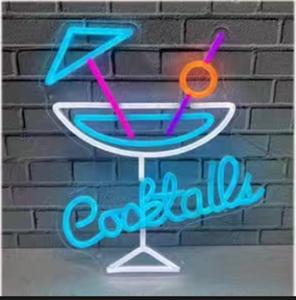 دروبشيبينغ ، لافتة نيون فنية نيون لتزيين جدران متجر الحانات - Product Image 3