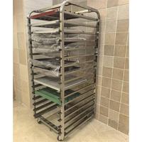 Chariot de refroidissement pour boulangerie en acier inoxydable SUS 304 SUS 316, 600x400 mm