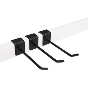 Source Factory Price Hookei Metal Square-Tube <b>Hook</b> Metal <b>Hooks</b> for Store&Supermarket <b>Display</b> in Stock - Product Image 6