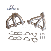 Colector de escape de igual longitud apto para Porsche 996 997 header 06 + 304 acero inoxidable