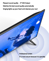 Téléviseur intelligent 4K UHD HDR 50 pouces sans bordure, écran plein, Quad-Core Android TV, Dolby Audio, Multi-Interfaces, pour hôtels (vente en gros)
