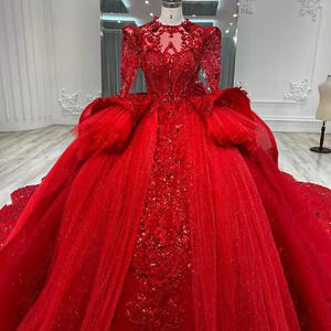 S1299A Nouvelle Robe de Mariée Super Féerique à Fleurs Tridimensionnelles 2026 pour Femme, Robe de Soirée et de Mariage - Product Image 5