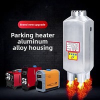 Chauffage d'appoint diesel tout-en-un 24V/12V pour camions, camping-cars et chauffage domestique - Nouvelle version améliorée