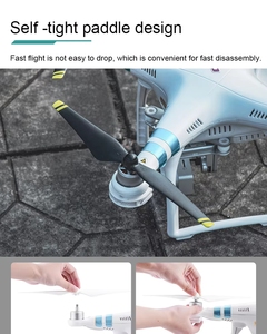 Dji Elf Phantom <span class=keywords><strong>2</strong></span>/<span class=keywords><strong>3</strong></span>/3s/Se 9450 셀프 잠금 드론 액세서리용 고효율 프로펠러 Cw/Ccw - Product Image 3