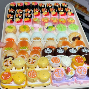 Jouets Mini Taba Mochi en Gros, Jouets Kawaii en Forme d'Aliments, Sacs Cadeaux pour Fêtes, Cadeaux d'Anniversaire Unisexe, Jouets Squishies Anti-Stress - Product Image 2