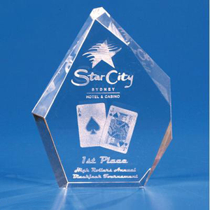 Trophées et récompenses en cristal 3D K9 de qualité supérieure, forme iceberg, biseautés, gravés au laser, autres objets artisanaux en cristal - Product Image 2