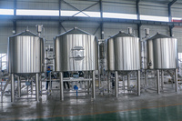 Peralatan Pembuatan Bir  Sistem Pabrik Bir Lengkap  Proyek Turnkey Pabrik Bir Mikro 500L 1000L 1500L 2000L 2500L