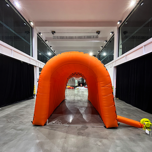 Tunnel de football gonflable géant en PVC/Oxford, thème animal guépard panthère, étanche, durable, facile à installer, taille 6m pour événements sportifs - Product Image 5