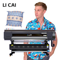 Imprimante numérique grand format à sublimation haute vitesse avec 4 têtes Epson I3200 FD5194 pour bannières, drapeaux, rideaux et tissus