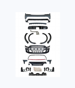 Accessoires de voiture pour BMW <span class=keywords><strong>MINI</strong></span> 14+ <span class=keywords><strong>5</strong></span> <span class=keywords><strong>portes</strong></span> F55 F56 F57 Ancienne mise à niveau vers le kit carrosserie <span class=keywords><strong>JCW</strong></span> Contient pare-chocs de voiture Grille Sourcils - Product Image 1