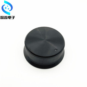 Componentes Electrónicos H, Perilla de Plástico para Potenciómetro, Tapa de Perilla 39.5*44.5*17mm, Forma de Sombrero de Paja, Uso Industrial - Product Image 5