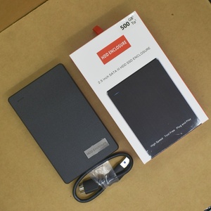กล่องใส่ฮาร์ดดิสก์แบบพกพาขนาด 2.5 นิ้ว SATA to USB 3.0 สำหรับ HDD/SSD  รับผลิตแบบ OEM/ODM พร้อมโลโก้ตามสั่ง  ไม่ต้องใช้เครื่องมือ  ขายส่งจากโรงงาน - Product Image 3