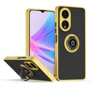 Back Cover For OPPO Reno8 T 5G PC Case Plastic Mobile Phone Cover Floding Holder Phone Case for OPPO A78 5G