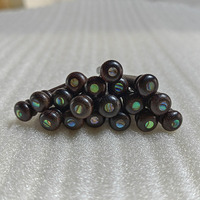 Chevilles de pont universelles en palissandre de Teng avec incrustations en nacre et retenues de cordes pour accessoires de guitare