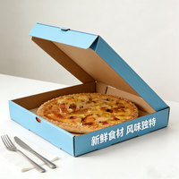 Boîte d'emballage pour pizza en plastique, jetable, recyclable, PVC, personnalisable, marque Cholyn