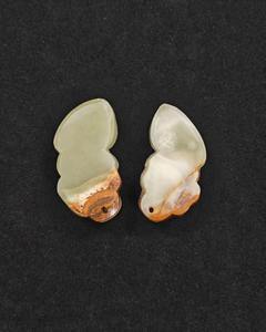 <span class=keywords><strong>Pixiu</strong></span> en jade blanc naturel sculpté à la main - Charme de richesse Feng Shui pour la décoration de bureau et de maison - Product Image 4