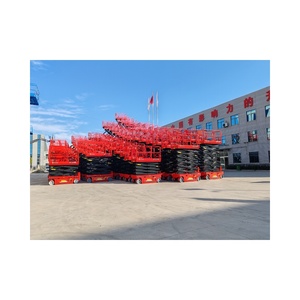 Plateforme de travail mobile à ciseaux 4,8 m, capacité 300 kg, tout-terrain, avec élévateurs en acier – Meilleures ventes 2026 - Product Image 1