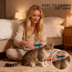 Haute Qualité Fantaisie <span class=keywords><strong>Chien</strong></span> Peigne Long Épais Cheveux Fourrure Enlèvement Brosse Pet Coloré Lumière <span class=keywords><strong>Tondeuse</strong></span> <span class=keywords><strong>Chien</strong></span> Toilettage Peigne - Product Image 5
