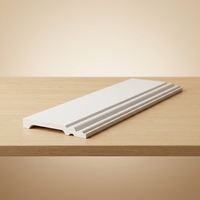 Plinthe ignifuge insonorisante pour appartement, salle de sport, décoration intérieure, hauteur personnalisable, motif PS