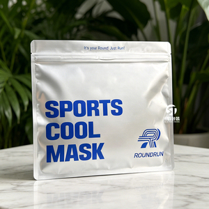 Custom 3 Side Seal Aluminum Foil Mask <b>Packaging</b> <b>Bags</b> | Frosted Reusable <b>Packaging</b> for Underwear Apparel Accessories - Product Image 5