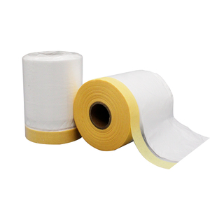 Pellicola per mascheramento di <span class=keywords><strong>vernice</strong></span> per autoveicoli-aderente statico e nastro di carta adesivo alto per verniciatura a spruzzo per auto - Product Image 3