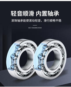 Rueda Giratoria Moderna de TPR con Freno, Capacidad de Carga de 80 kg, para Muebles de Exterior, Camas de Hospital, Escuelas, Baños, Comedores y Salas de Estar - Product Image 4