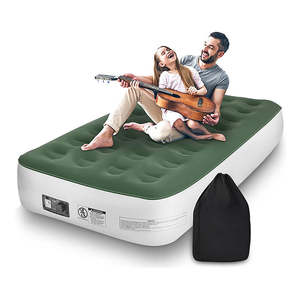 מחנאות pvc מיטה מתנפח + להדר אוויר אוטומטי מתנפח מזרן מתנפחים עם משאבה מובנית - Product Image 1