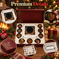 Boîte cadeau de Noël NFC en gros avec chansons de fêtes et disques de collection pour souvenirs de mariage et anniversaire, packs cadeaux