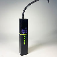 Pompe à air sans fil rechargeable 12V en plastique Changze TL-01 pour voiture, gonfleur de pneus intelligent avec affichage numérique et lumière d'urgence, débit de 18L/min, double sortie