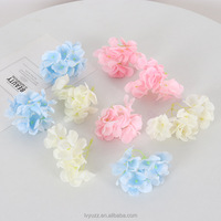 Fleurs artificielles européennes réalistes en soie multicolores miniatures, directement de l'usine, pour centres de table de mariage et décoration intérieure