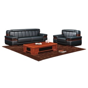 2019 Hot Sale <b>Black</b> <b>Computer</b> <b>Desk</b> Executive Sofa Modern Office - Product Image 2