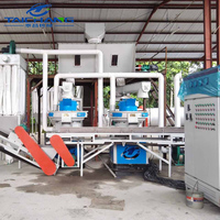 LKJ 560 Vente directe d'usine Ligne de production de granulés de bois / Machine à granulés de bois / Ligne de moulin à granulés de biomasse à bas prix