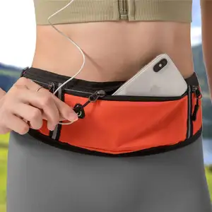 High Quality Oxford Cloth Outdoor Sport Waist Bag Running Belt Adjustable Fitness Bum Bag Fanny Pack