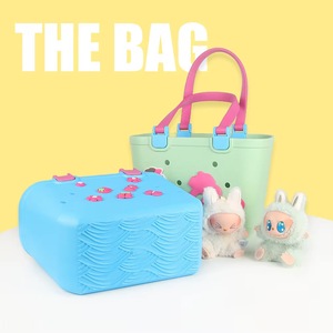 Sac à bandoulière personnalisable, imperméable, en EVA, en silicone, en forme de bonbon, sac à main mignon, sac de mode, sac de plage pour femmes - Product Image 3