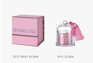 Lanterne porte-bougie en cristal <span class=keywords><strong>de</strong></span> luxe unique avec couvercle, bougies, boîte cadeau pour la maison, cadeau pour les amis, best-seller, personnalisation possible - Product Image 6