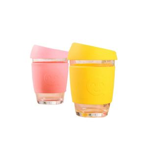 Offre Spéciale : Tasse à Café en Verre 12oz avec Manchon et Couvercle en Silicone - Product Image 4