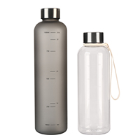 Vente directe usine – Bouteille d'eau de sport portable en Tritan sans BPA, personnalisable, 650 ml/1000 ml, avec corde, pour boire directement, écologique