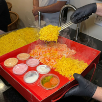 Nouvelle boîte de transport personnalisée halal pour plats à compartiments, avec poignée en corde, pour poulet grillé Farooj et riz Mandi